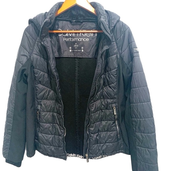 Calvin Klein Performance Women Black Jacket Sz: M - Picture 4 of 7